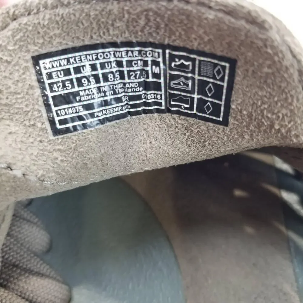 Keen UNEEK Sandals Mens Size 9.5 Brown Olive Woven Cord Water Hiking 1019475